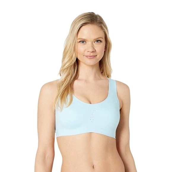 Brooks Other - Brooks Dare Crossback Run Bra 40AB Glacier Blue High Impact Sports Bra NEW